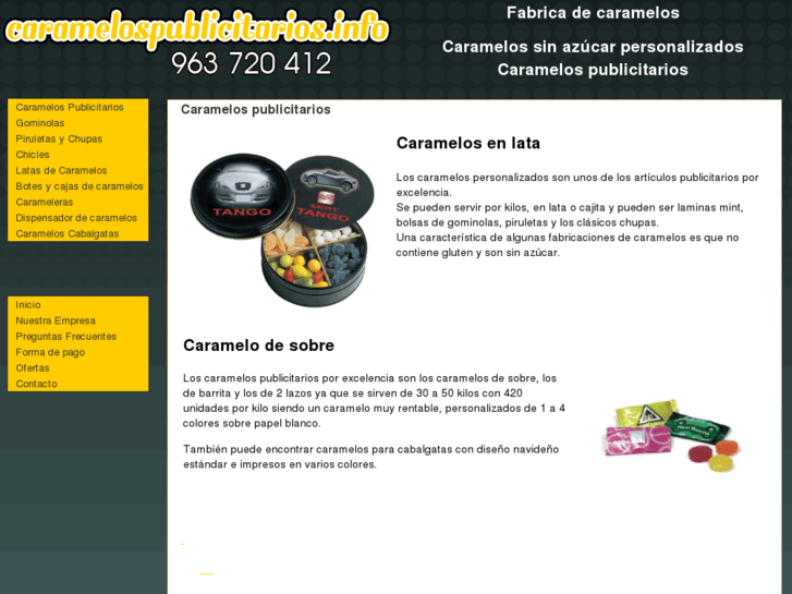 www.caramelospublicitarios.info