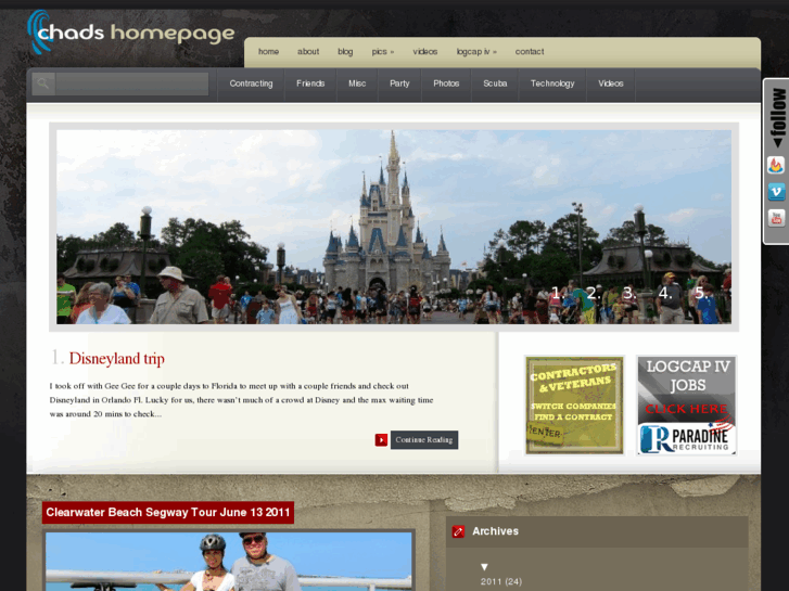 www.chadshomepage.com