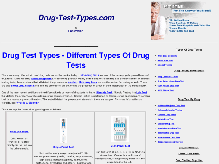 www.drug-test-types.com