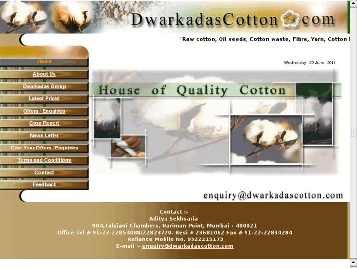 www.dwarkadascotton.com