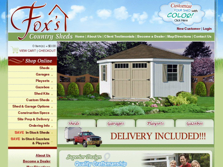 www.foxscountrysheds.com