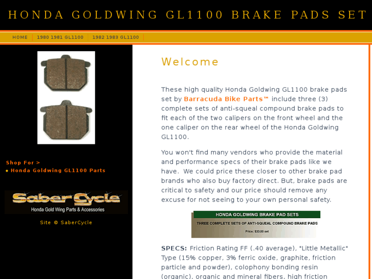 www.gl1100brakepads.com