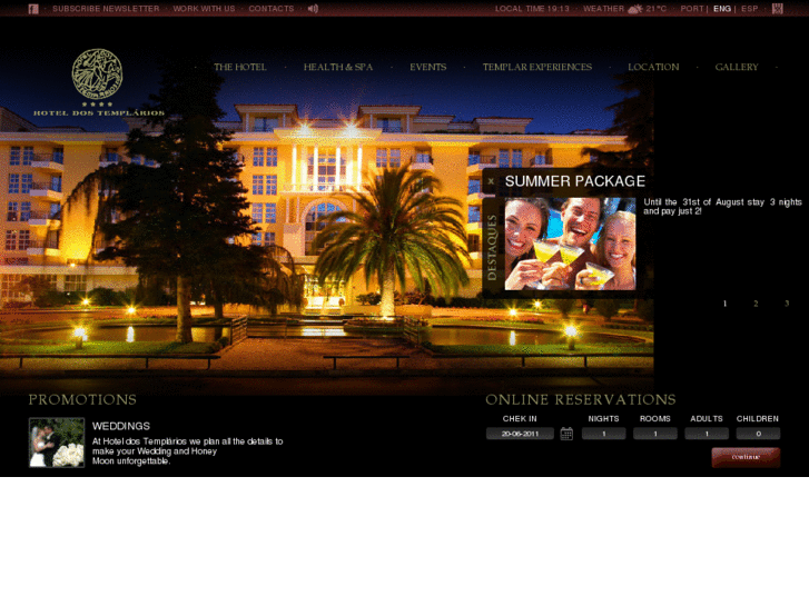 www.hoteldostemplarios.com