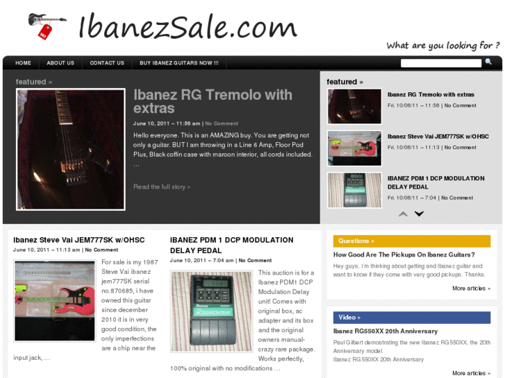 www.ibanezsale.com