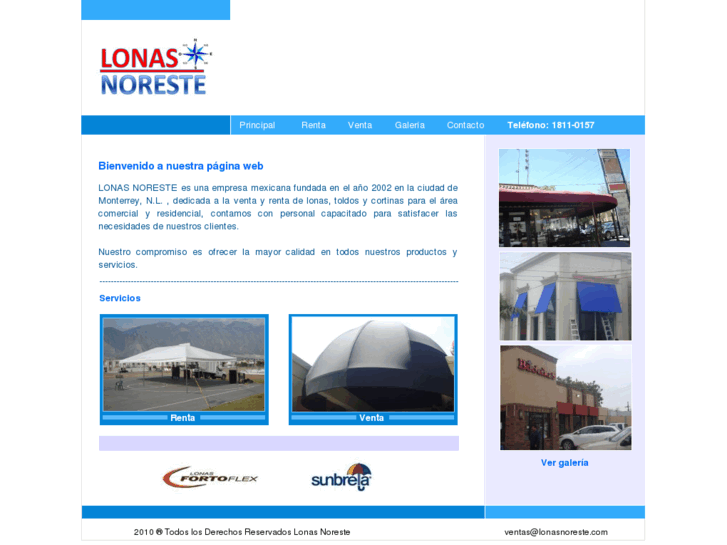 www.lonasnoreste.com