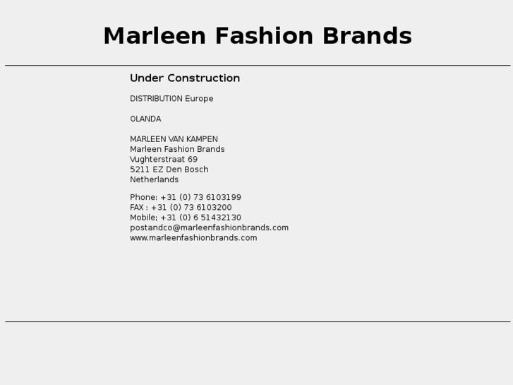 www.marleenfashionbrands.com