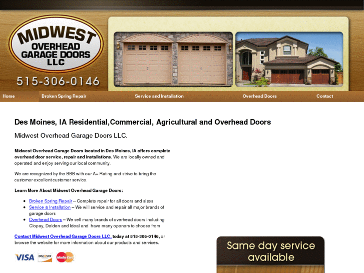 www.midwestoverheadgaragedoors.com