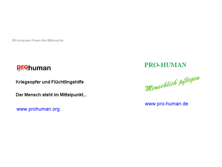 www.prohuman.org