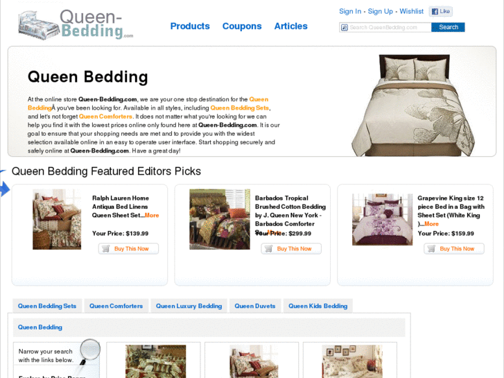 www.queen-bedding.com