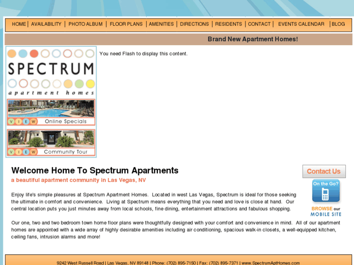 www.spectrumapthomes.com
