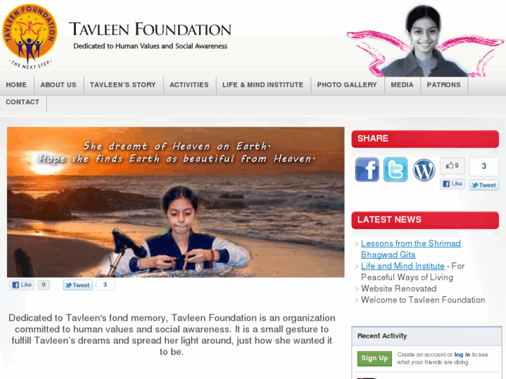 www.tavleenfoundation.com