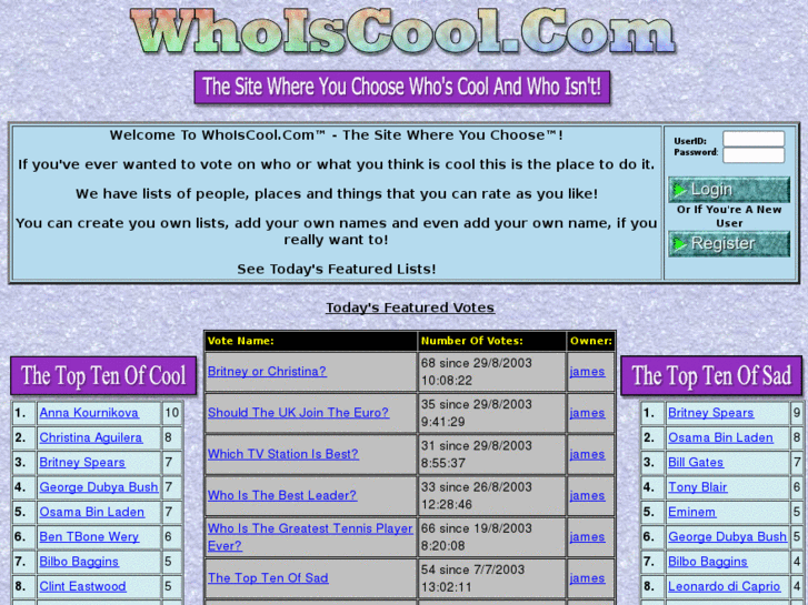 www.whoiscool.com