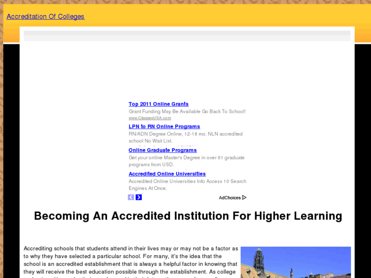 www.accreditationofcolleges.com