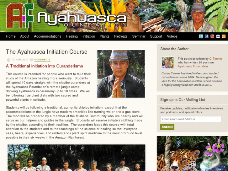 www.ayahuascainitiation.com