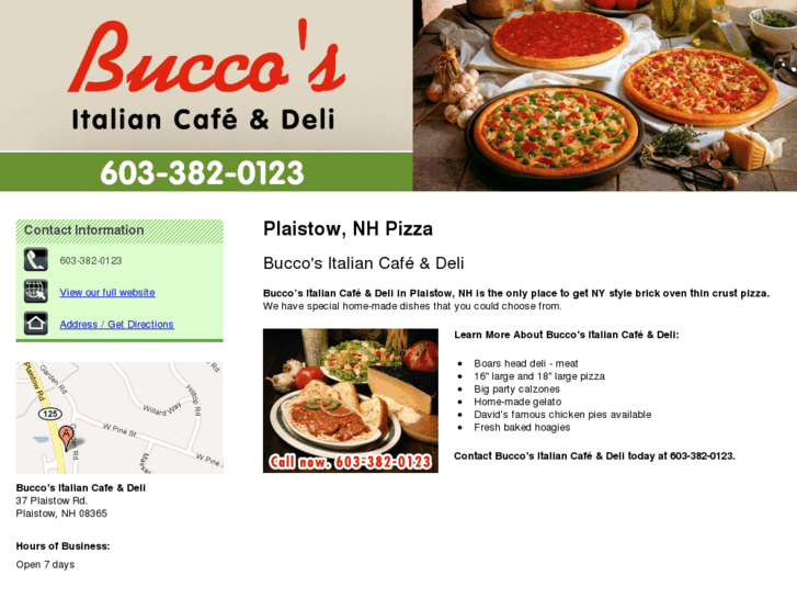 www.buccoscafeanddeli.com