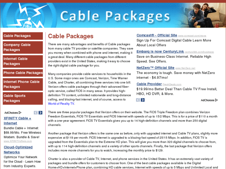 www.cablepackages.net