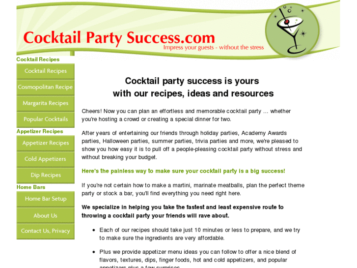 www.cocktailpartysuccess.com