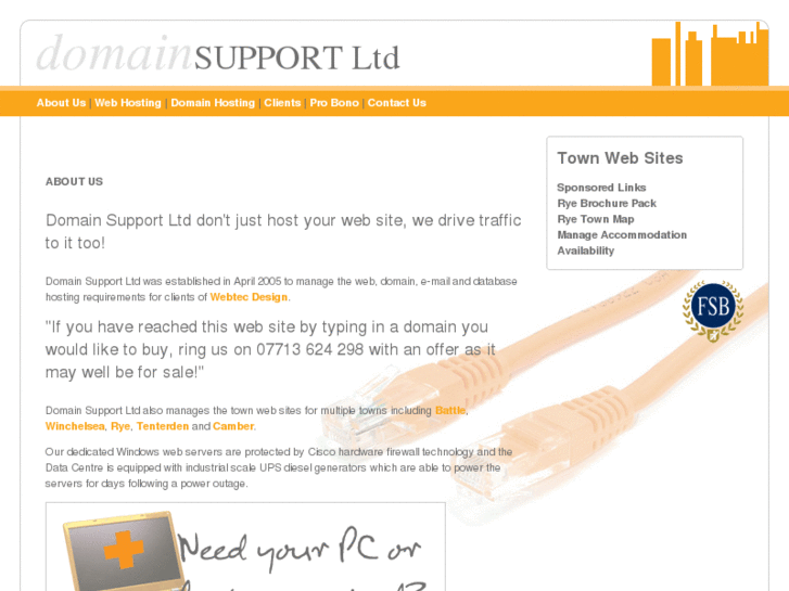 www.domainsupport.co.uk