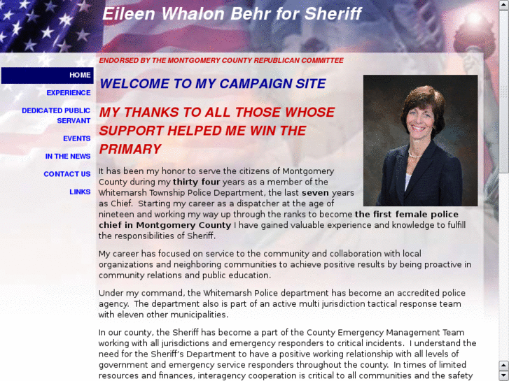 www.eileenbehrforsheriff.com