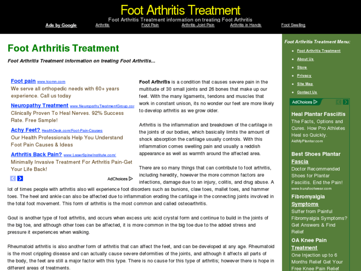 www.foot-arthritis.com