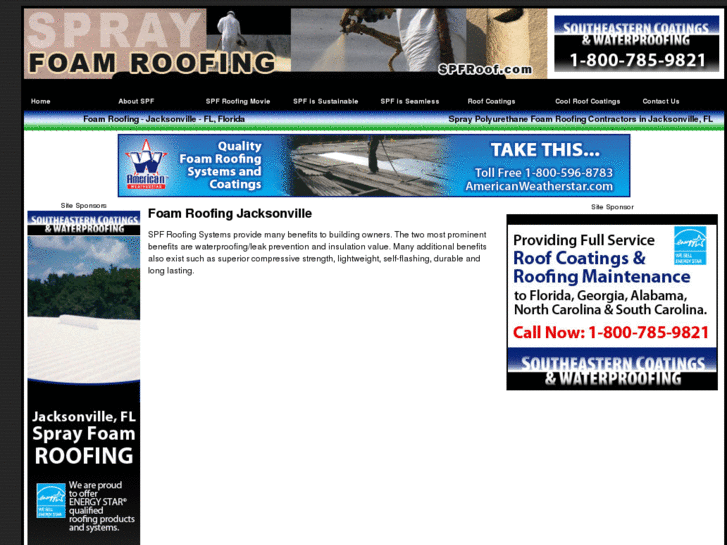 www.jacksonvillefoamroofing.com