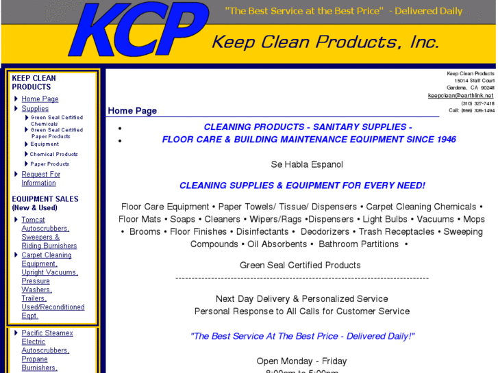 www.keepcleanproducts.com