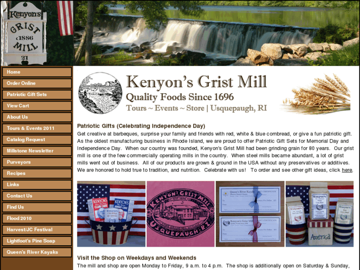 www.kenyonsgristmill.com