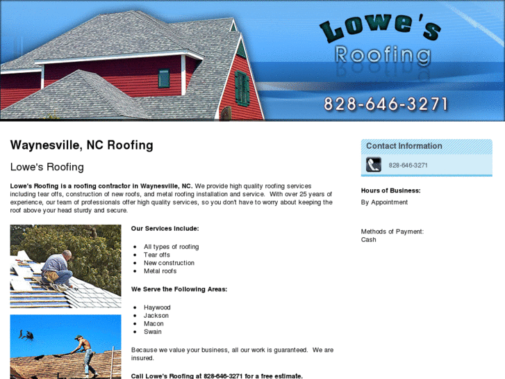 www.lowesroofingwnc.com