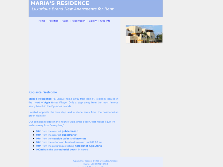 www.mariasresidence.com