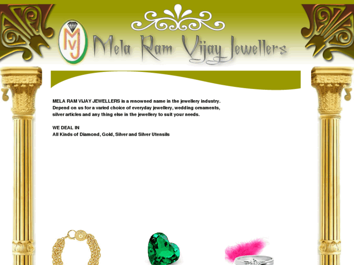 www.melaramvijayjewellers.com