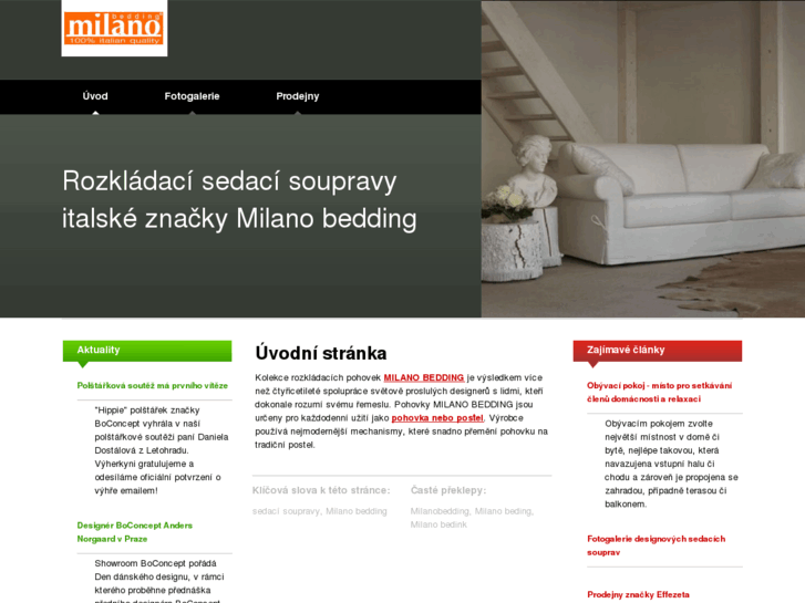 www.milanobedding.cz