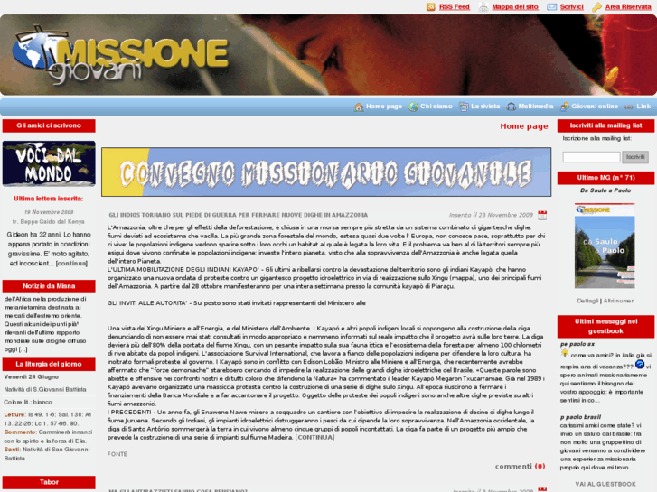www.missionegiovani.it