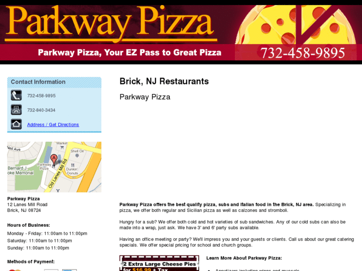 www.parkwaypizzabricktown.com