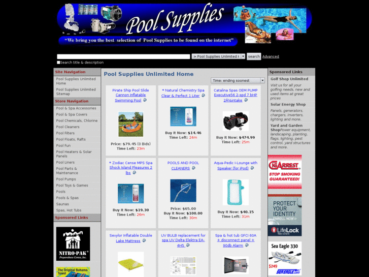 www.poolsuppliesunlimited.net