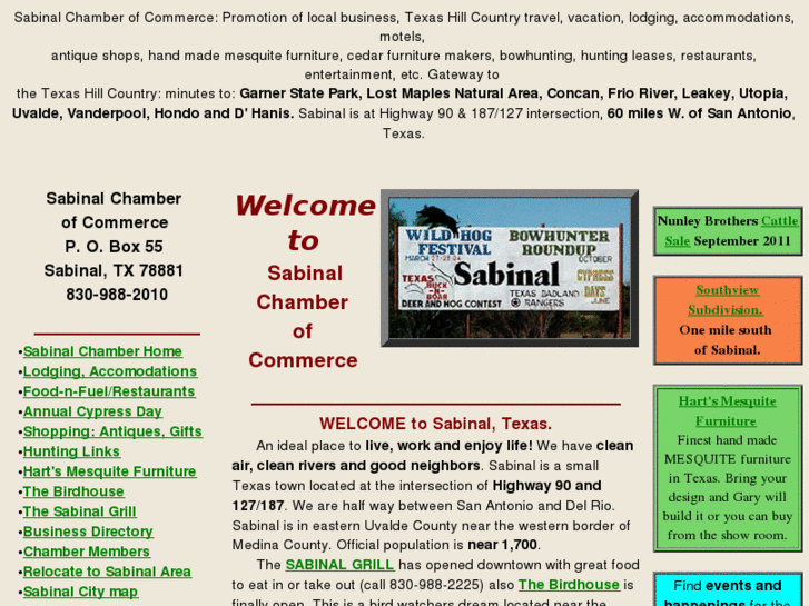 www.sabinalchamber.com