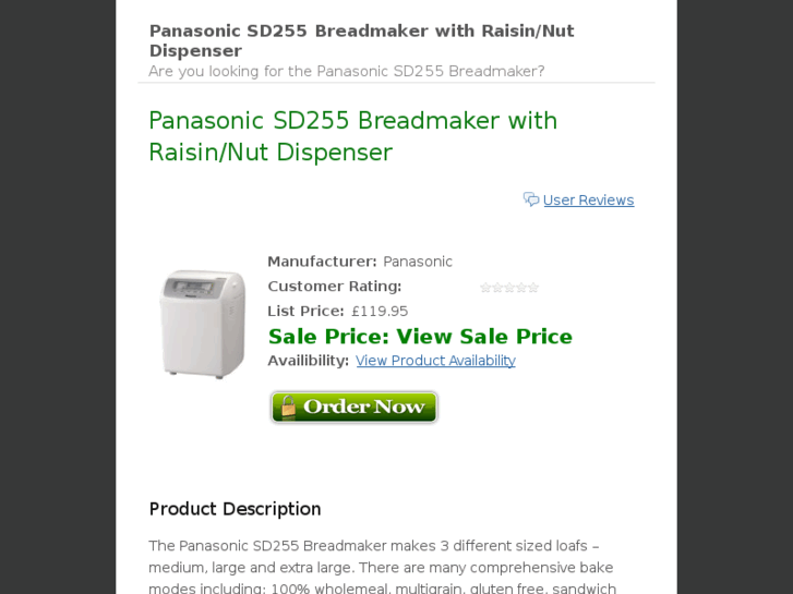 www.sd255breadmaker.com