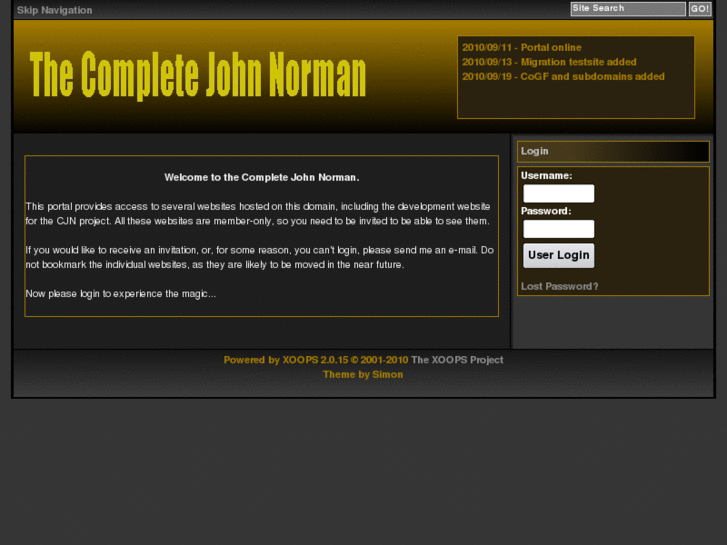 www.thecompletejohnnorman.com