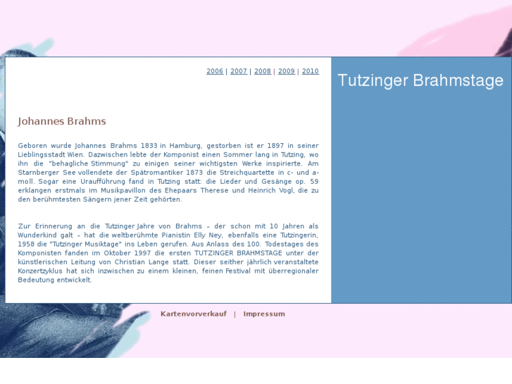 www.tutzinger-brahms-tage.de