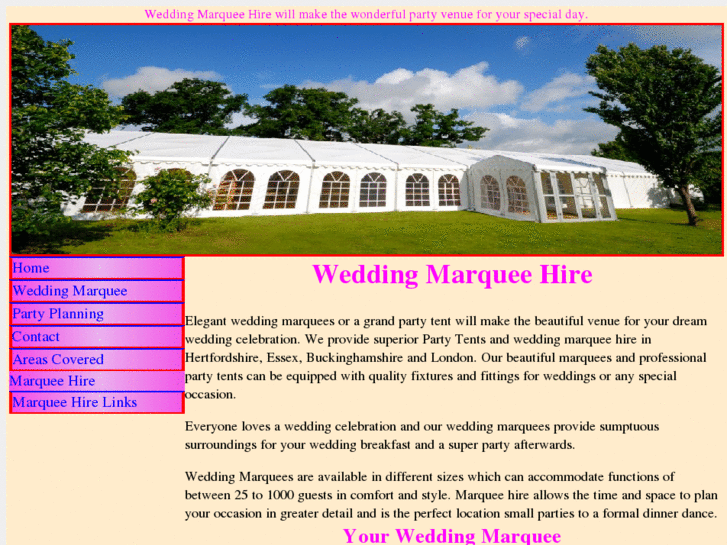 www.weddingmarqueeuk.com