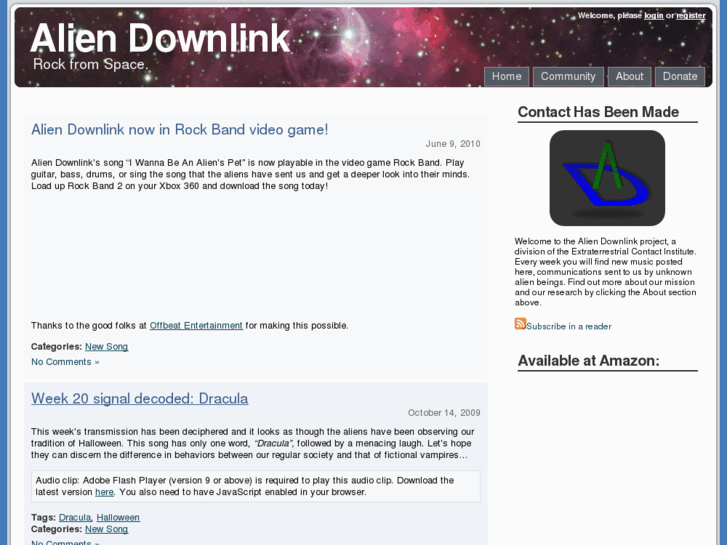 www.aliendownlink.com