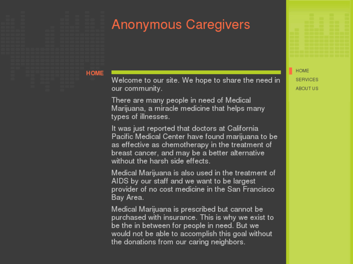 www.anonymouscaregivers.com