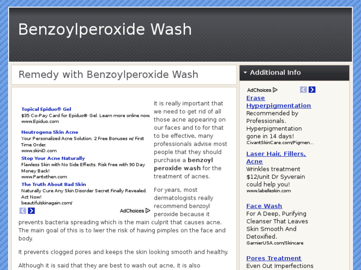 www.benzoylperoxidewash.org