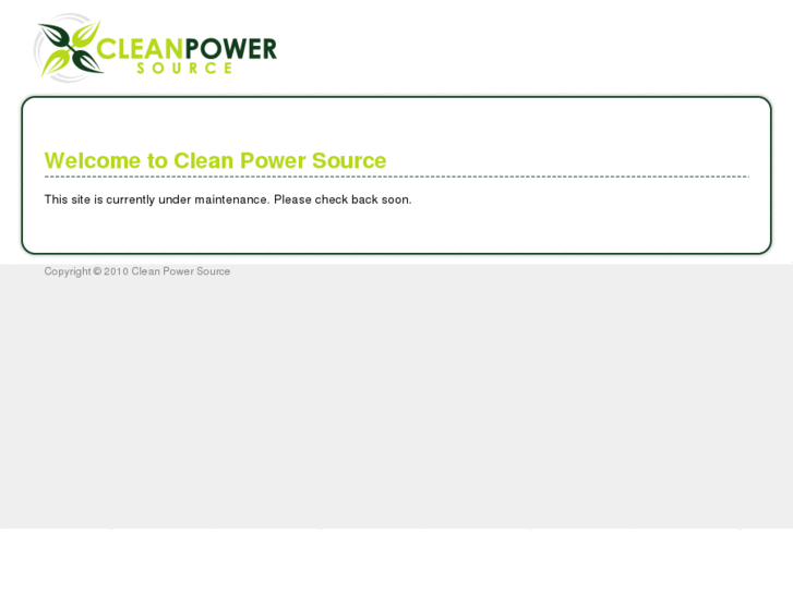www.cleanpowersource.net
