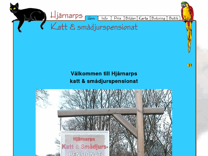 www.hjarnarpkattpensionat.com