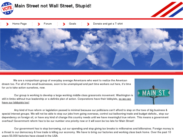 www.itsmainstreetnotwallstreetstupid.com