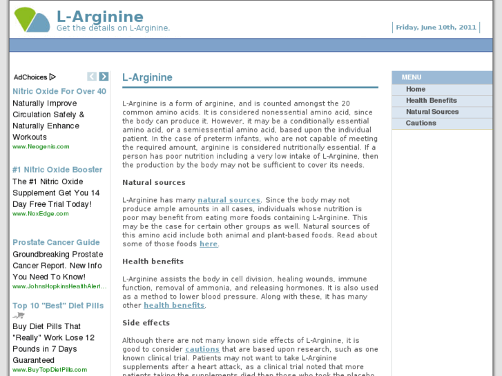 www.larginine.net