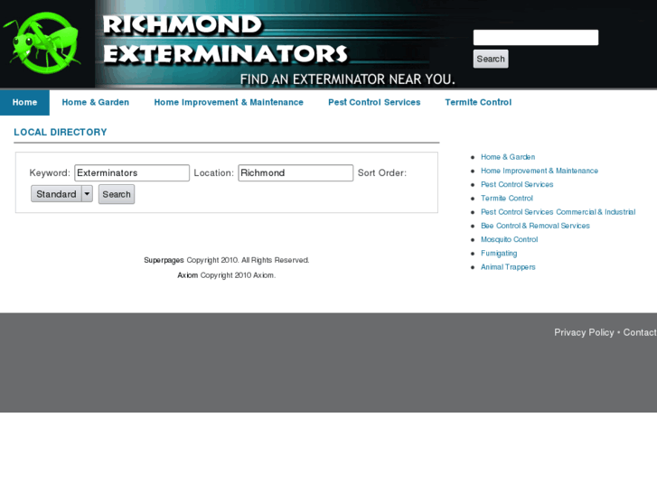 www.richmondexterminators.com