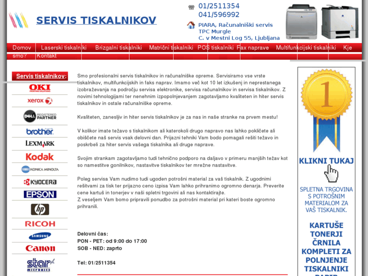 www.servis-tiskalnikov.si