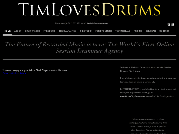 www.timlovesdrums.com