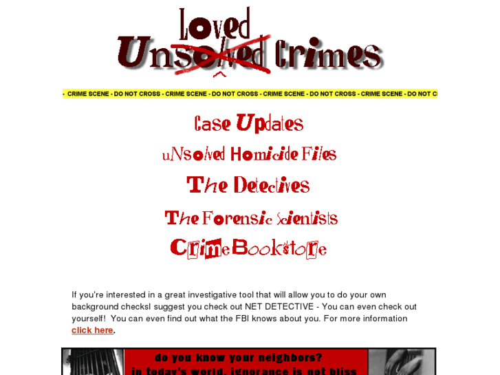 www.unlovedcrimes.com